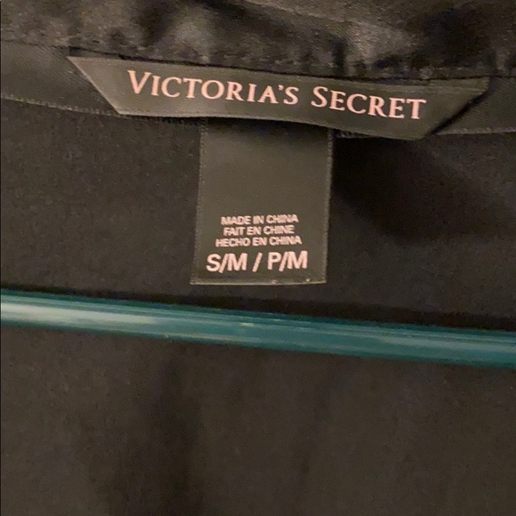 Victoria Secret Shower Robe - Black - Picture 3 of 5